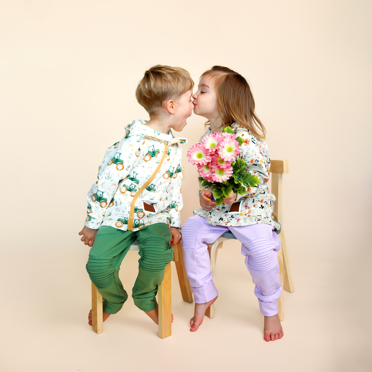 Bluza Rozpinana - Traktory Zielone