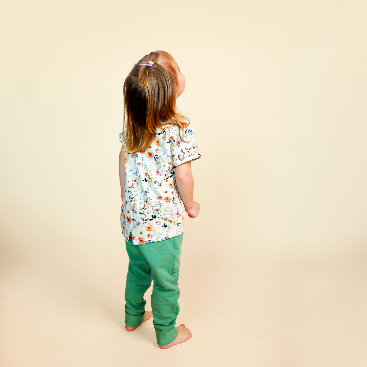 Spodnie rosnące z dzieckiem - Soczysta trawa