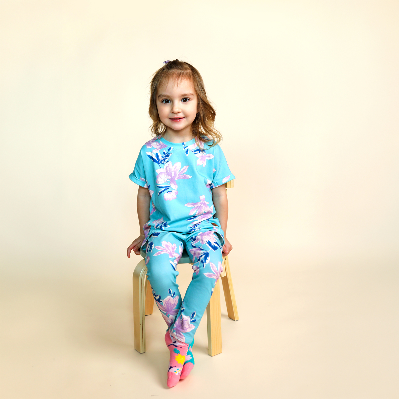 Cienkie Legginsy - Słodkie Magnolie