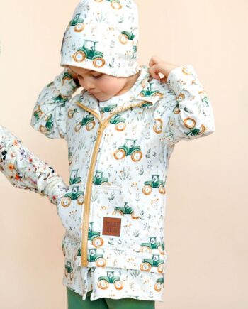 Bluza Rozpinana - Traktory Zielone