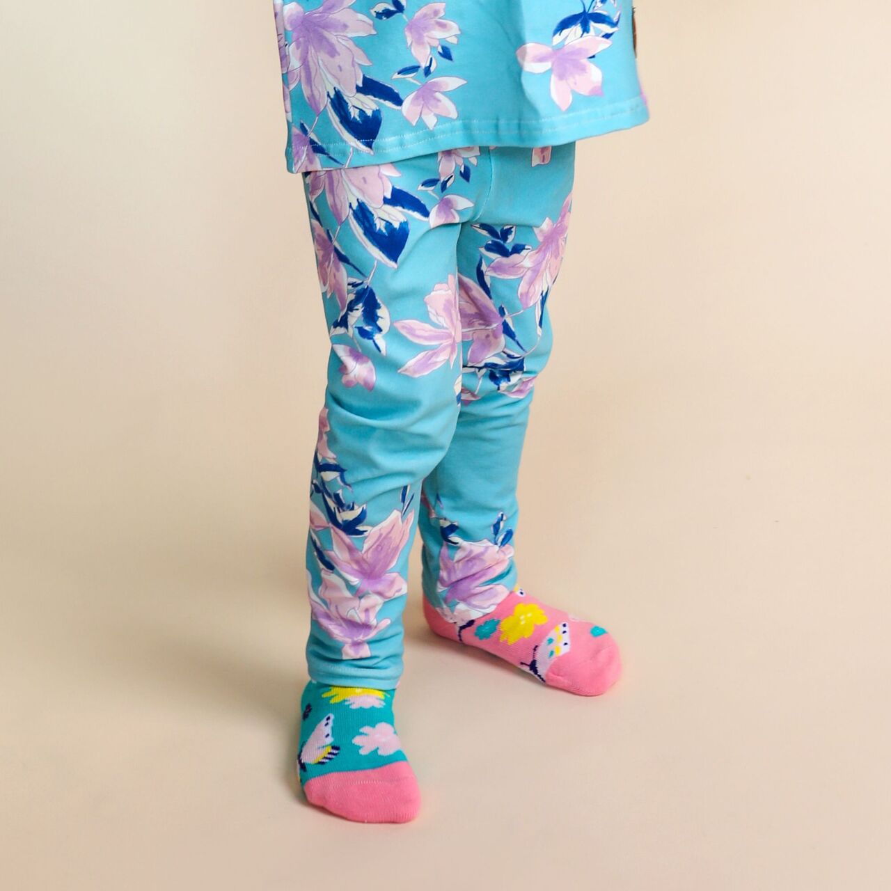 Cienkie Legginsy - Słodkie Magnolie