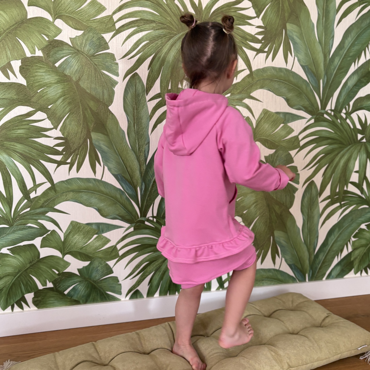 Bluza rozpinana z falbanką - Barbie