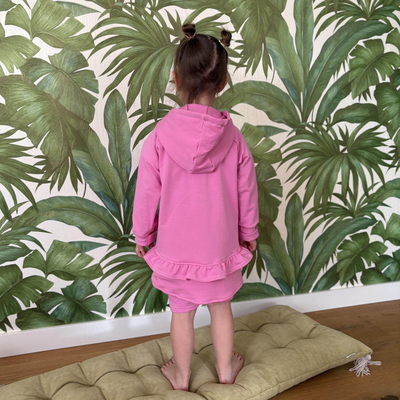 Bluza rozpinana z falbanką - Barbie